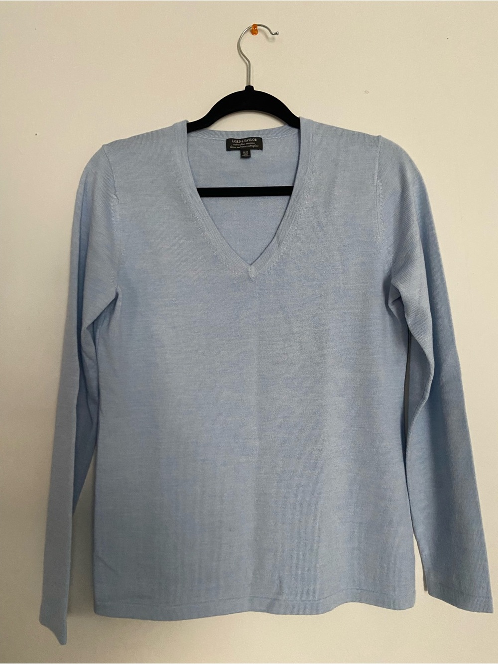 EUC Vintage Lord & Taylor Women's 100% Extra Fine Merino Wool Sweater Sz MEDIUM!